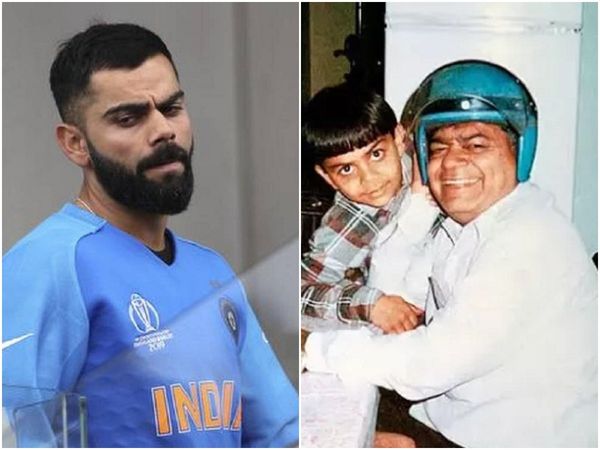 virat kohli and father prem kohli