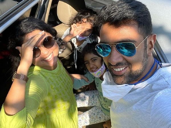 ravichandran ashwin family