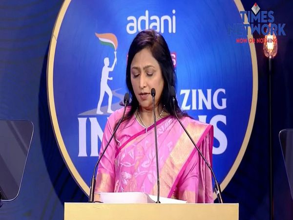 Adani Foundation Chairperson Dr Priti Adani at Amazing Indians Award 2022