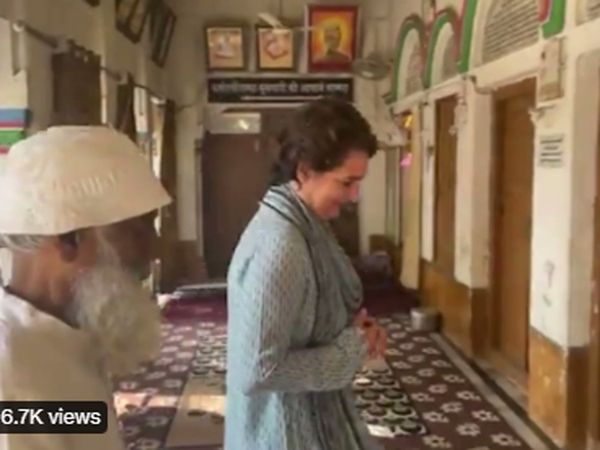   Rahul Gandhi and Priyanka Gandhi visits varanasi in last leg of UP polls 2022