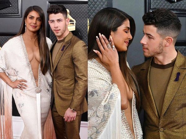 Priyanka Chopra & Nick Jonas at Grammy Awards 2020