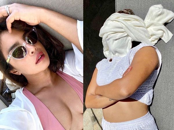 Priyanka Chopra Expectation vs Reality pics in monokini