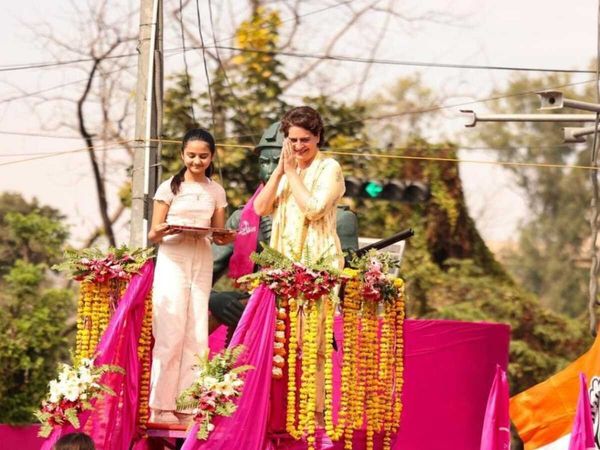 On Women's Day, rally was held in Lucknow under the leadership of Priyanka 
