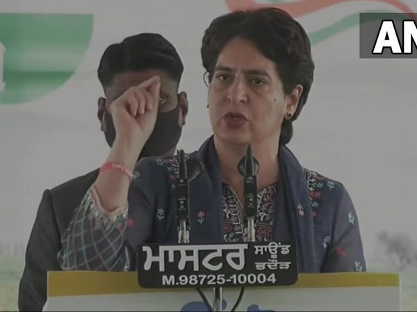 अमरिंदर सिंह पर जमकर बरसीं प्रियंका गांधी, कहा- वह बीजेपी के निर्देश पर काम करते थे