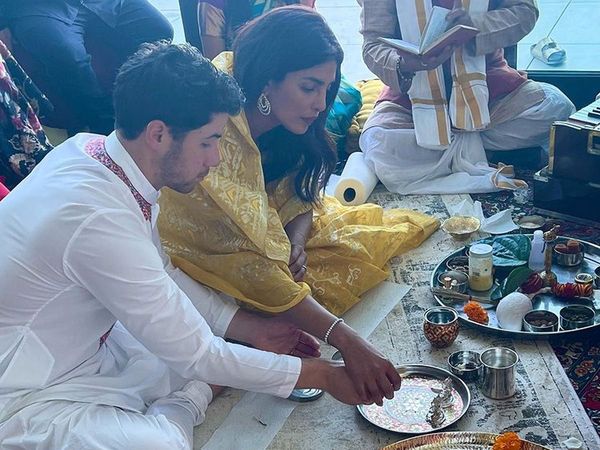 Priyanka Chopra and Nick Jonas