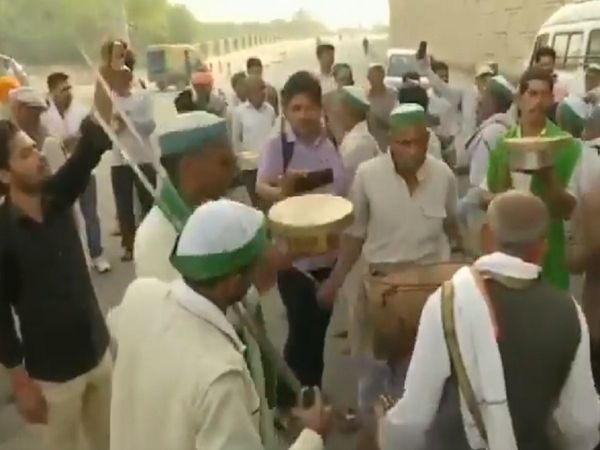 protesting Farmers