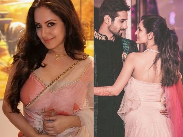 Puja Banerjee with Husband Kunal Verma