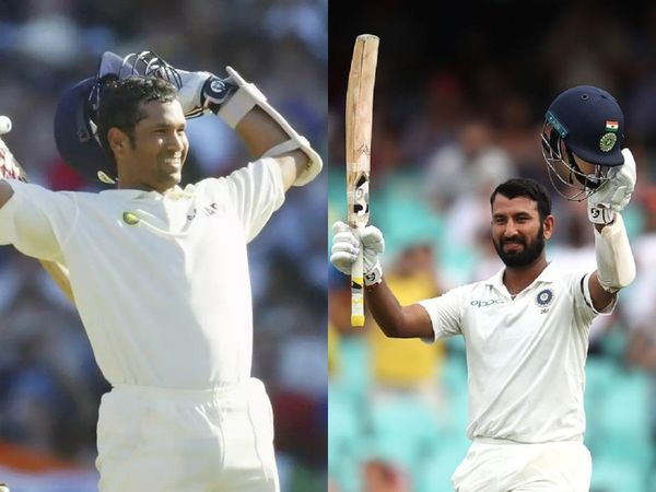 sachin tendulkar and cheteshwar pujara