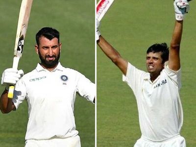 cheteshwar pujara and rahul dravid cheteshwar pujara and rahul dravid