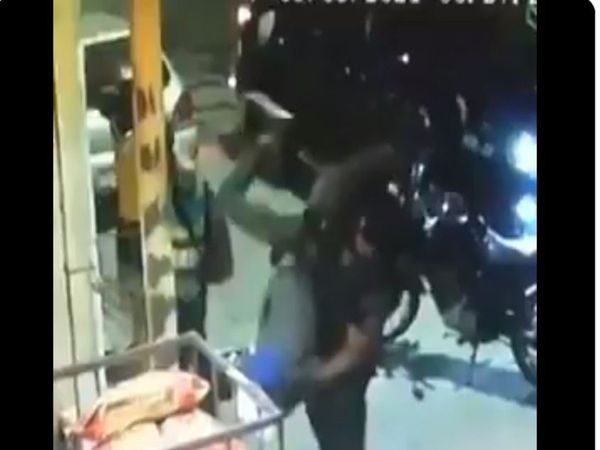 policeman gave a unique punishment to the culprit watch funny video