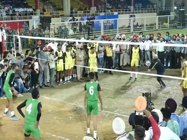 Punjab CM launches Khedan Watan Punjab Diyan in Jalandhar played volleyball with children