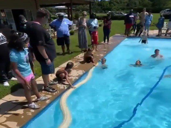 Snake Video Giant Python swimming With Little Kids Watch Viral Video