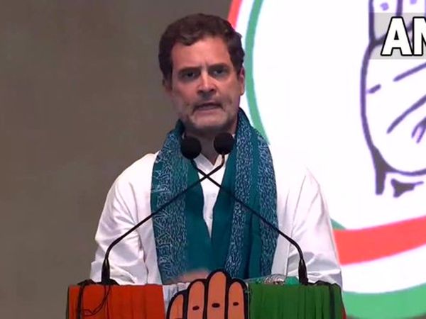 in elections it will be a direct battle between Congress and TRS : Rahul Gandhi