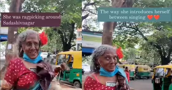 When A ragpicker started speaking fluent English in Bangalore, listeners were surprised
