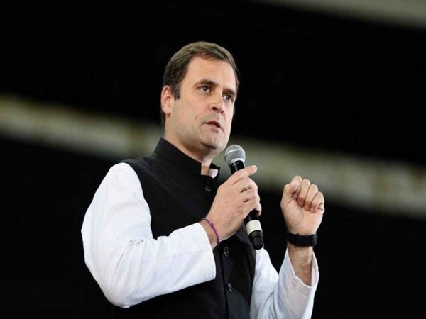 Rahul Gandhi will address the Parivartan Sankalp Conference in Ahmedabad today Youth Congress President resigns before the tour