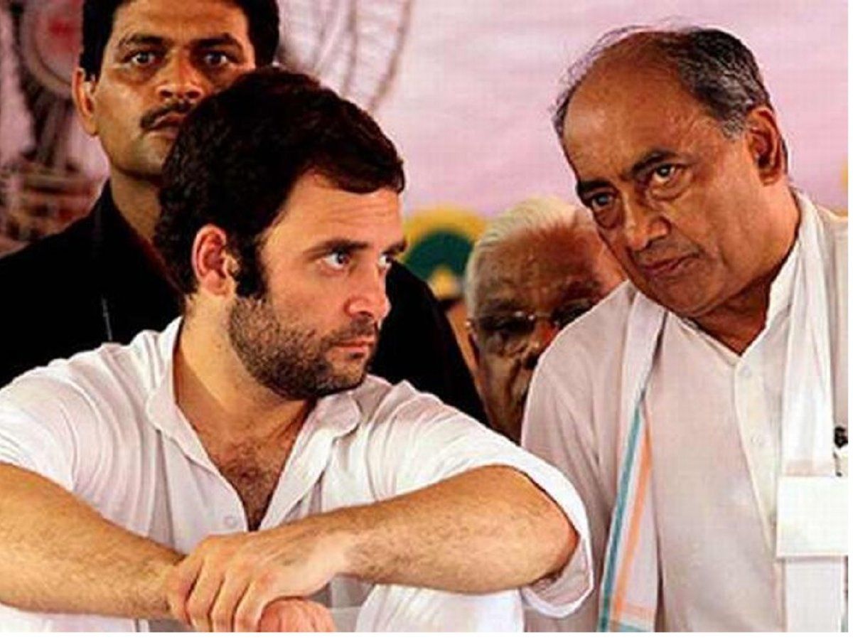 कांग्रेस में राहुल गांधी के करीबियों को अहम भूमिका, दिग्विजय सिंह सहित कई नेताओं की संगठन में वापसी