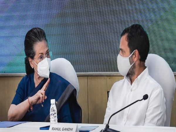 rahul gandhi and sonia gandhi president election