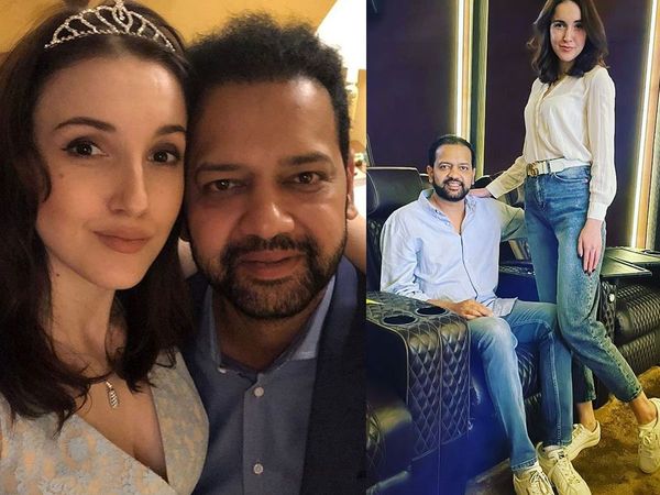 Rahul Mahajan with Wife Natalya Ilina