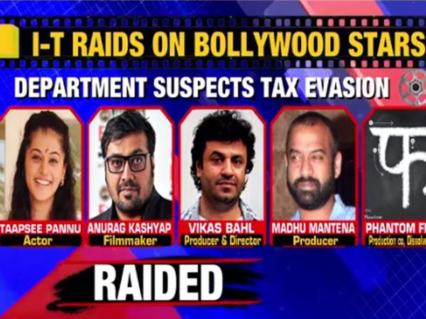 IT raids on properties linked to Anurag, Tapsee Gandhi targets government