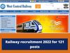 Railway Vacancy 2022: Railway recruitment 2022 for more than 100 posts know how to apply