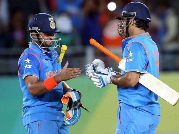 suresh raina and ms dhoni