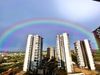 Rainbow: दिल्ली -एनसीआर समेत कुछ और शहरों में आसमां में दिखा रेनबो का विहंगम नजारा, नहीं देखा तो यहां देखें
