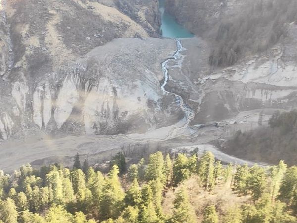  Lake forming above Raini village, CM Rawat says no need to worry