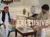 Raja bhaiya meets mulayam singh yadav in lucknow
