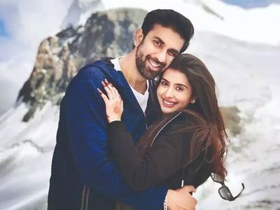 Rajeev Sen with wife Charu Asopa Rajeev Sen with wife Charu Asopa