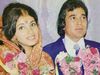 Dimple Kapadia with Husband Rajesh Khanna