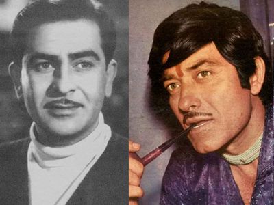 Actor Raj Kapoor and Raj Kumar Actor Raj Kapoor and Raj Kumar