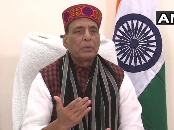 'कोई मां का लाल किसानों से जमीन नहीं ले सकता, जारी रहेगा MSP', किसानों को राजनाथ सिंह का आश्‍वासन