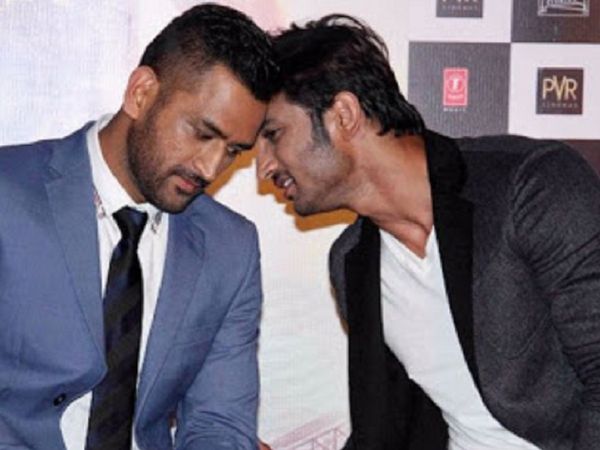 ms dhoni and sushant singh rajput