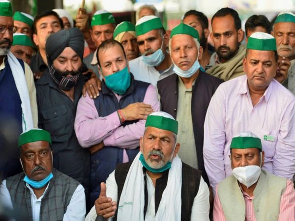 नंदीग्राम में राकेश टिकैट के भड़काऊ बोल, 'कान खोलकर सुन ले दिल्ली, अगली मंडी संसद पर'