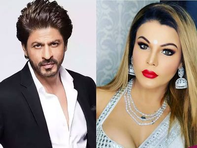 Shah Rukh Khan and Rakhi Sawant Shah Rukh Khan and Rakhi Sawant
