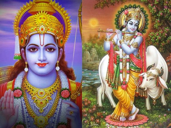 Sri Raghava Yadhaveeyam by Sri Venkatadhvari old Sanskrit work tells ramayan and krishan katha in anuloma prathiloma ‌style