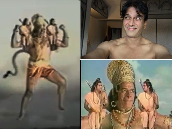 lakshman sunil lahri reveals Dara Singh hanuman in ramayan shooted flying scene on chair watch video