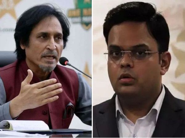 PCB Chief Ramiz Raja and BCCI Secretary Jay Shah