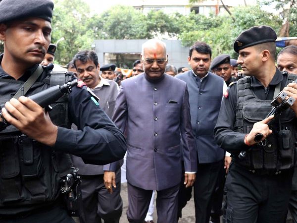 ramnath kovind, ex president of india, new delhi