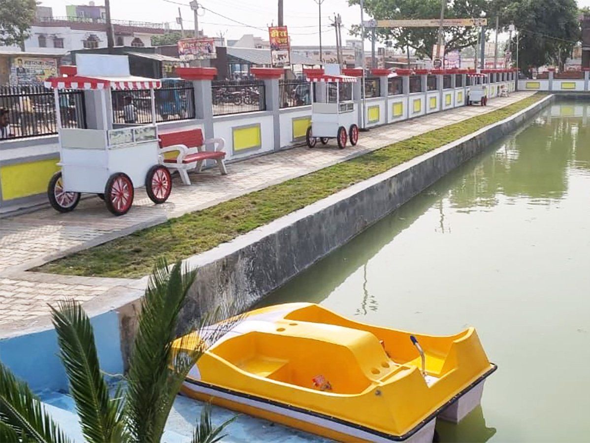 Amrit Sarovar: योगी सरकार के प्रयासों से रामपुर में बनकर तैयार हुआ भारत का पहला 'अमृत सरोवर'