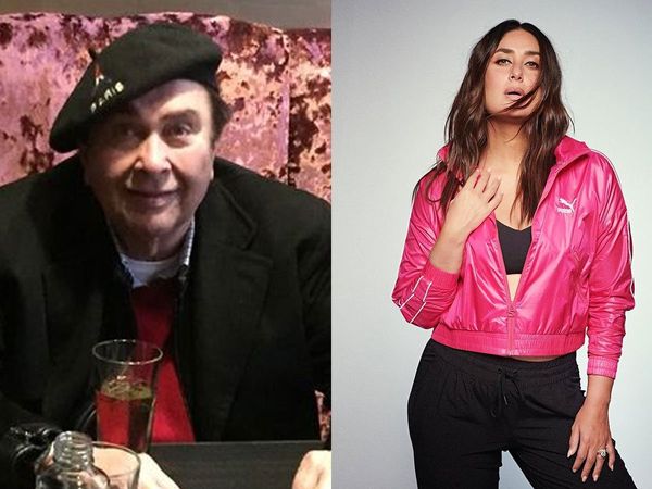 Randhir Kapoor and Kareena Kapoor Khan