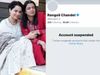 Kangana Ranaut sister Rangoli Chandel Twitter account suspended