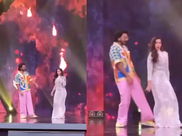 Ranveer Singh Dances with Nora Fatehi