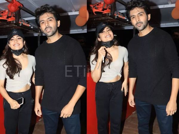 Rashmika Mandanna gets Kartik Aaryan HELPS while step out in Mumbai- 