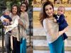 Raveena Tandon with Grandson Rudra