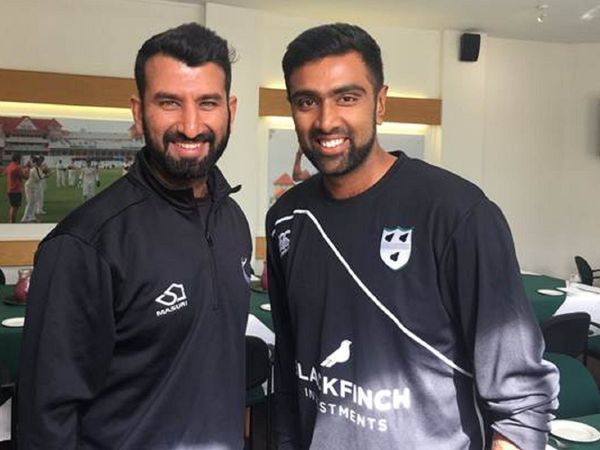 cheteshwar pujara and ravichandran ashwin
