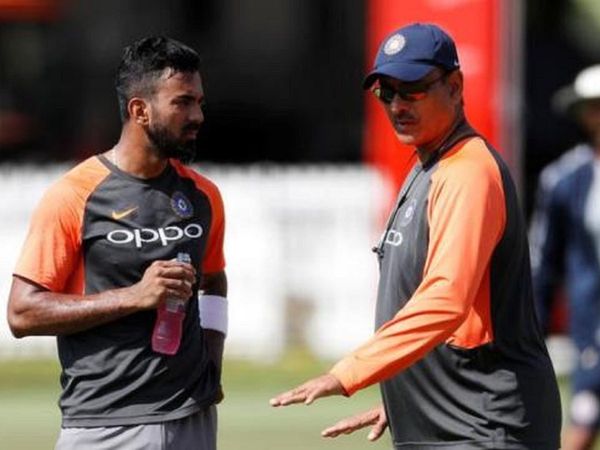 ravi shastri and kl rahul