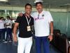 Ravi Shastri with MS Dhoni