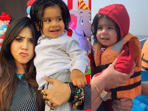 Ekta Kapoor with Son Ravie