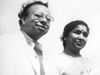 RD Burman with wife Asha Bhosle